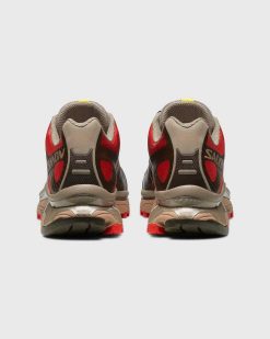 Salomon Xt-4 Og Wren/Vintage Kaki/Aurora Rouge | Baskets De Randonnee