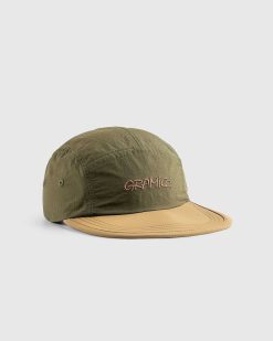 Gramicci Casquette Nylon Deep Olive Coyote | Chapeaux