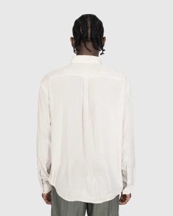 Highsnobiety Chemise Legere A Manches Longues Beige | Chemises