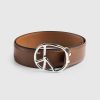 Needles Ceinture A Boucle Peace - Steer Lthr. | Ceintures