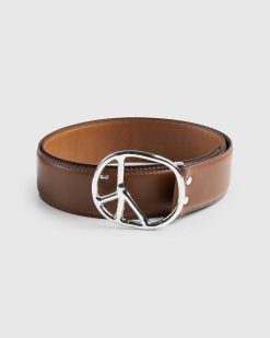 Needles Ceinture A Boucle Peace - Steer Lthr. | Ceintures