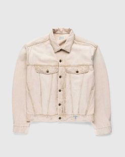 Guess USA Veste En Jean Vintage Beige | Vetements D'Exterieur