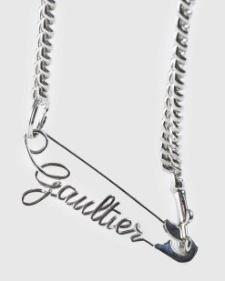 Jean Paul Gaultier Collier Epingle De Nourrice Gaultier Argent | Bijoux