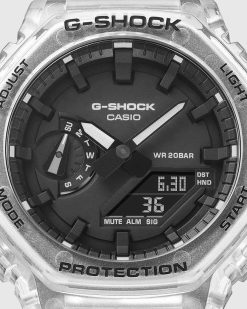 Casio G-Shock Ga-2100Ske-7Aer Blanc Transparent | Montres