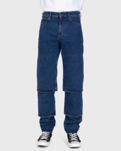 Y/Project Jean Classique Multi-Revers Bleu | Pantalon