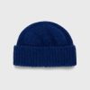 J. Press Bonnet En Tricot Shaggy Dog Bleu | Accessoires D'Hiver