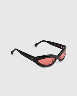 Port Tanger Summa Noir/Rouge Soleil | Des Lunettes De Soleil