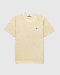 Stone Island T-Shirt Fissato Beige Naturel | T-Shirts