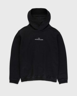 Maison Margiela Sweat A Capuche Logo Noir | Sueurs