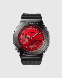 Casio Gm-2100B-4Aer Noir/Rouge | Montres