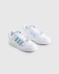 Adidas Andre Saraiva Forum Low Cl Blanc/Bleu | Baskets