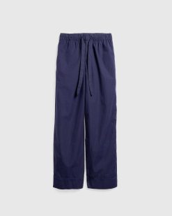 Tekla Pantalon De Pyjama En Popeline True Navy | Sous-Vetement