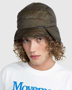 Gramicci Casquette Down Mountain Olive Fonce | Chapeaux