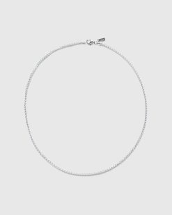 Hatton Labs Chaine Corde Argent | Bijoux