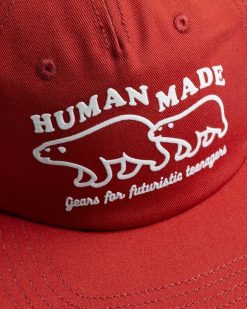 Human Made Casquette 5 Panneaux Rouge | Chapeaux