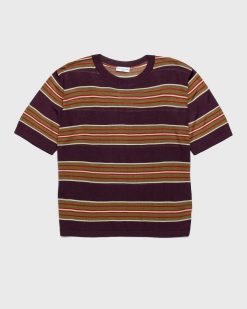 Dries van Noten T-Shirt Maille Mias Bordeaux | T-Shirts