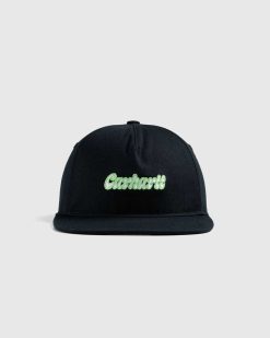 Carhartt WIP Casquette Liquid Script Noir | Chapeaux