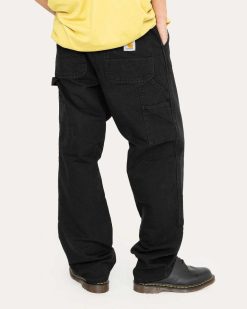 Carhartt WIP Pantalon Double Genou Noir | Pantalon