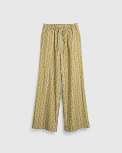 Dries van Noten Pantalon Primo Ombre/Lime | Pantalon