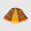 Marni Bonnet Mohair Color-Block Orange | Chapeaux