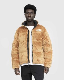 The North Face Veste Versa Velour Nuptse Beurre D'Amande | Vetements D'Exterieur