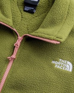 The North Face Veste Polaire Entierement Zippee Royal Arch Forest Olive/Kaki Stone | Vetements D'Exterieur