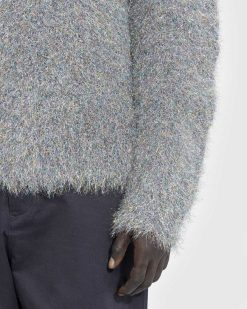 Jil Sander Pull En Mohair Melange Metallise Multi | Tricots