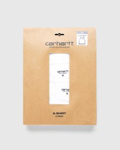 Carhartt WIP A-Shirt Deux-Pack Blanc | T-Shirts