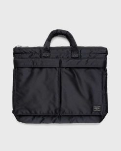 Porter-Yoshida & Co. Sacoche Pour Casque Court Tanker (S) Noir | Sacs