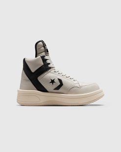 Converse Turbowpn Mid Pelican/Noir/Creme Nuage | Baskets