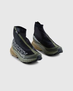 Merrell Agility Peak 5 Zero Gore-Tex Noir/Avocat | Baskets De Randonnee