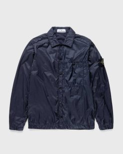 Stone Island Surchemise Bleu Marine | Chemises