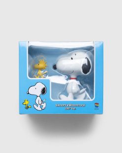 Medicom Vcd Snoopy & Woodstock Version 1997 Blanc | Objets De Collection