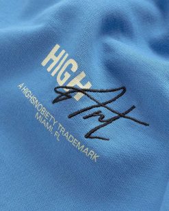 Highsnobiety Sweat A Capuche Highart Bleu | Sueurs