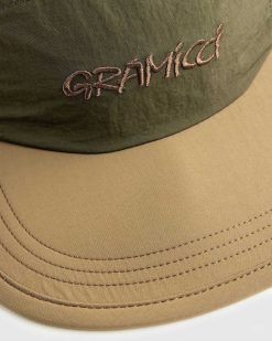 Gramicci Casquette Nylon Deep Olive Coyote | Chapeaux