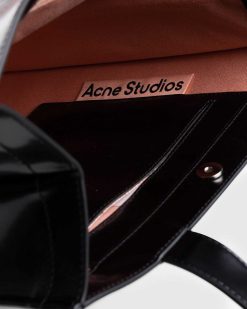 Acne Studios Sac Cabas A Bandouliere Logo Noir | Sacs