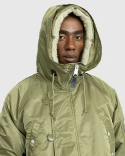 Alpha Industries Parka N3B Dusty Olive Drab | Vetements D'Exterieur