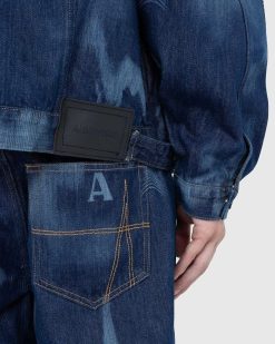 Ahluwalia Jean Signature Taille Basse Indigo | Pantalon