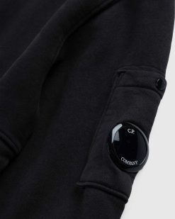 C.P. Company Sweat A Capuche Avec Detail De Lentilles Noir | Sueurs