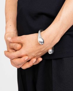 Jil Sander Bracelet Anatomique Argent | Bijoux