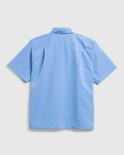 Highsnobiety HS05 Chemise Brossee A Manches Courtes Bleu | Chemises