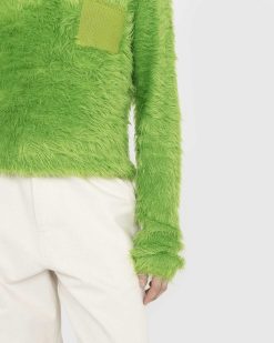 Acne Studios Pull Duveteux A Col En V | Tricots