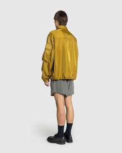 Dries van Noten Veste Surteinte Olive | Vetements D'Exterieur