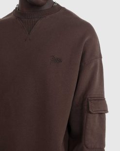 Patta Pull Basique A Col Rond Avec Poche Et Teinture Pigmentaire Delicioso | Sueurs