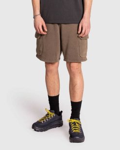 Patta Short De Jogging Cargo Delave Classique Morel | Shorts