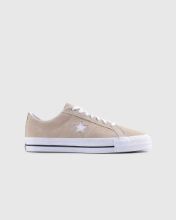 Converse One Star Pro Ox Lait D'Avoine/Blanc/Noir | Baskets