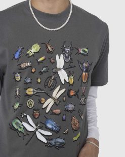 Gentle Fullness Tee-Shirt Bugs En Coton Recycle Noir | T-Shirts