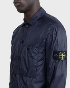 Stone Island Surchemise Bleu Marine | Chemises