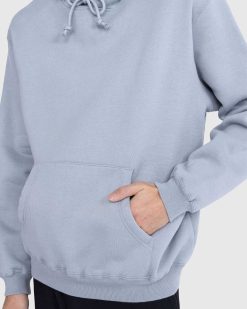 Auralee Sweat A Capuche Doux Et Lisse Bleu/Gris | Sueurs