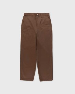 Highsnobiety HS05 Pantalon Baggy En Serge Inverse Marron | Pantalon